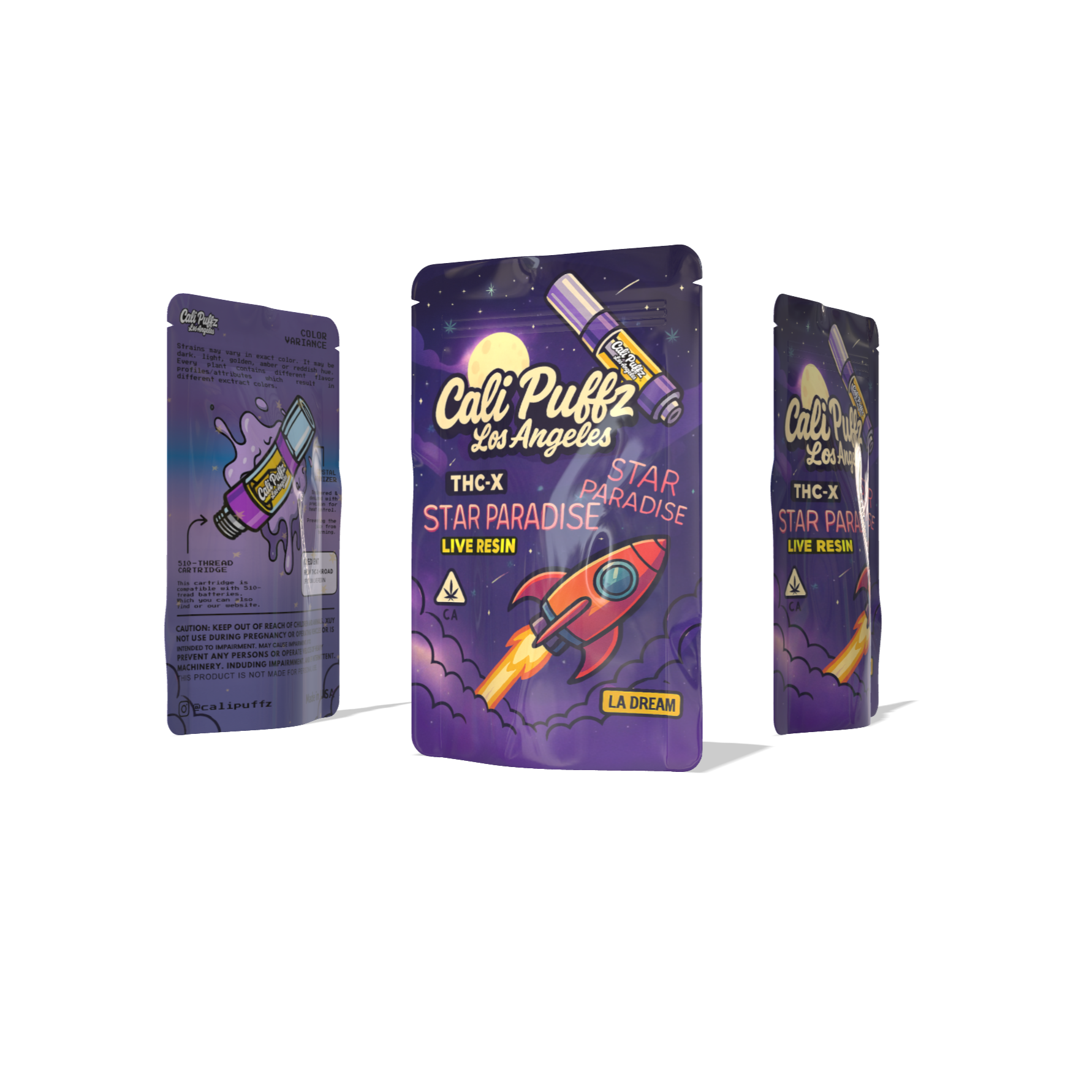 1+1 FREE THC-X 1ML Cartridge Star Paradise
