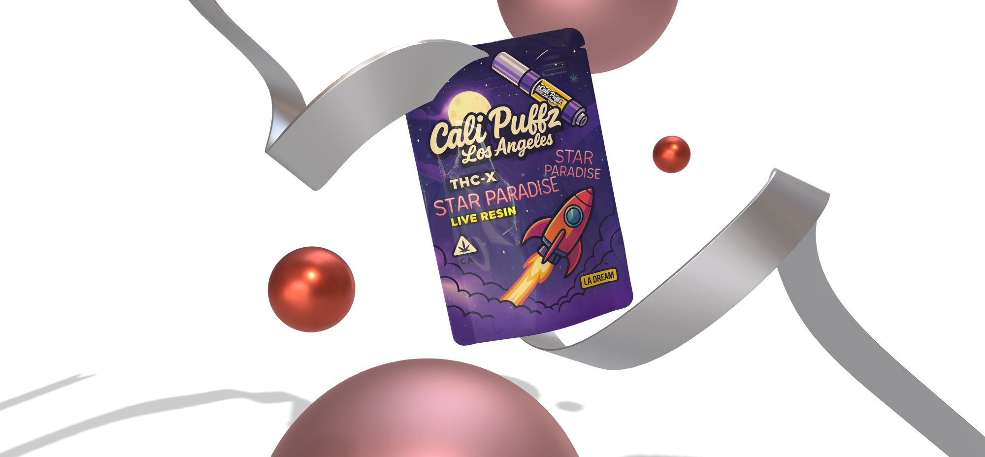 1+1 FREE THC-X 1ML Cartridge Star Paradise