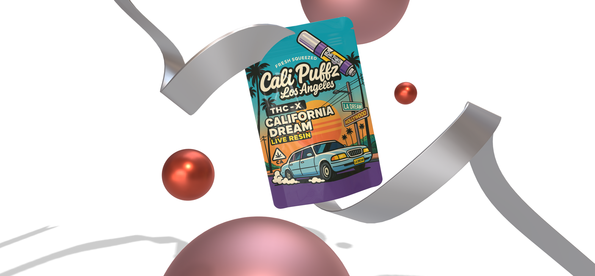 1+1 FREE THC-X 1ML Cartridge California Dream