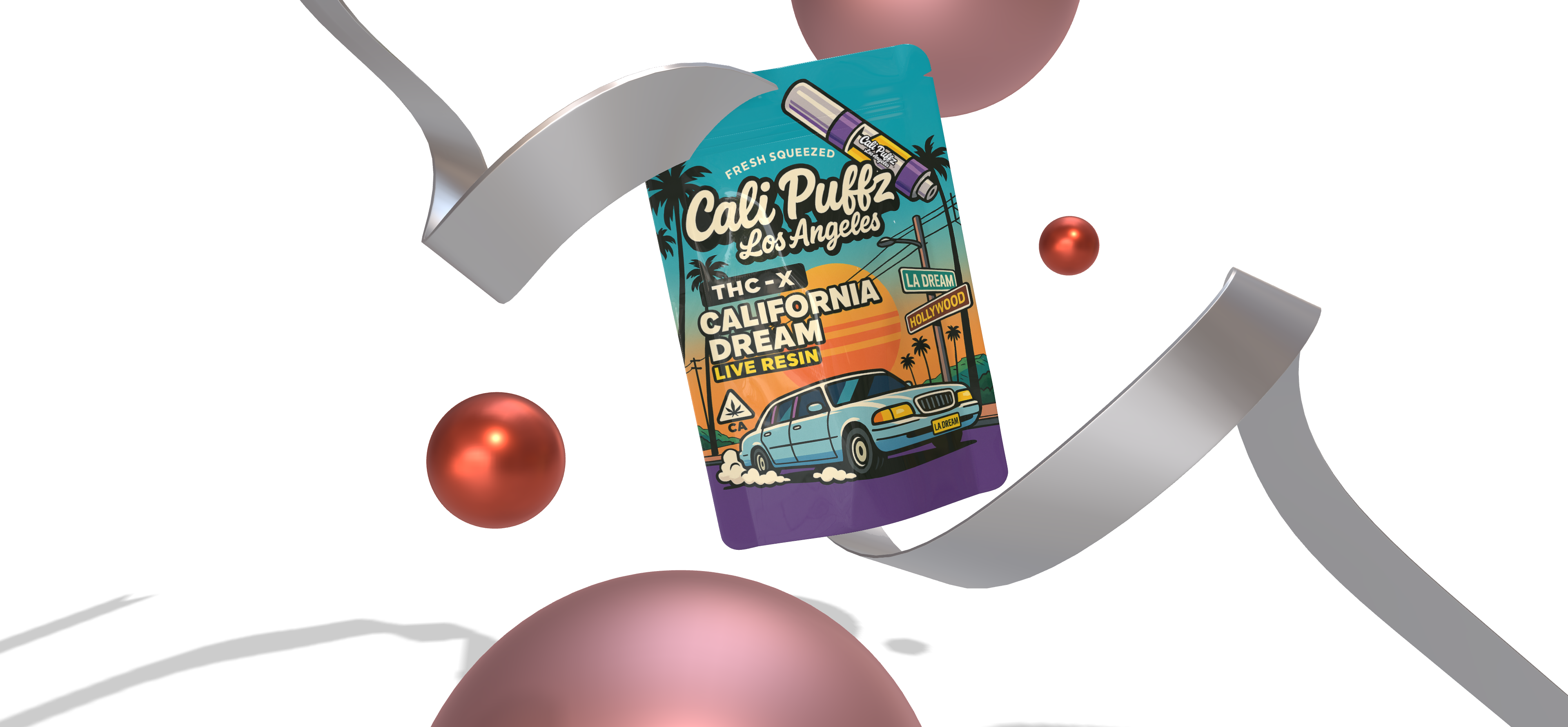 1+1 FREE THC-X 1ML Cartridge California Dream
