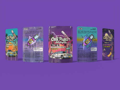 5+5 FOR FREE THC-X 1ML Cartridge Random Flavors